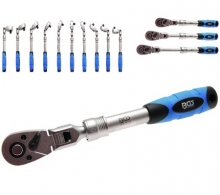 Carraca extensible con cabeza giratoria 1/2, 345 - 495 mm (Art. 25107)